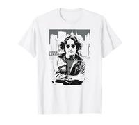 Ufficiale John Lennon Vintage retrò Rock Band Maglietta