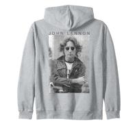 Ufficiale John Lennon Windswept Legend Vintage Felpa con Cappuccio