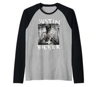 Ufficiale Justin Bieber Purpose Album Maglia con Maniche Raglan