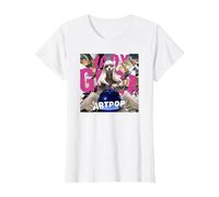 Ufficiale Lady Gaga Artpop Maglietta, Donna, Bianco, 3XL