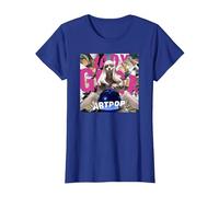 Ufficiale Lady Gaga Artpop Maglietta, Donna, Blu Reale, 3XL