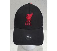 Ufficiale Liverpool FC Nero Berretto da Baseball - Marca 47