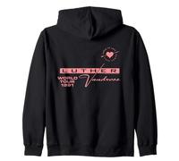 Ufficiale Luther Vandross Power of Love Tour 1991 Felpa con Cappuccio