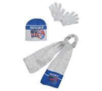 Ufficiale Marvel Bambini Ragazzi Spiderman Avengers Cappello Ponpon Guanti