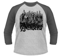 Ufficiale Marvel Comics Avengers Age Of Ultron Super Heroes Unisex Maglietta