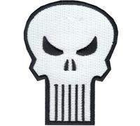 Ufficiale Marvel Comics Il Punisher Rétro Teschio Logo Ferro Su Applique Toppa