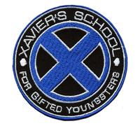 Ufficiale Marvel Comics x-Men Xavier's Scuola Logo Supereroe Ferro Su Forma Pat