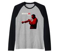 Ufficiale Miles Davis 100 - Birth of The Cool Double Sided Maglia con Maniche Raglan