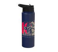 Ufficiale Miles Davis Gold Scribble Celebrating 100 years Stainless Steel Insulated Water Bottle