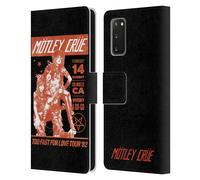 UFFICIALE MOTLEY CRUE TOURS CUSTODIA COVER A PORTAFOGLIO PER SAMSUNG TELEFONI 1