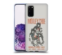 UFFICIALE MOTLEY CRUE TOURS CUSTODIA COVER MORBIDA IN GEL PER SAMSUNG TELEFONI 1