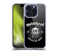 UFFICIALE MOTORHEAD LOGO CUSTODIA COVER MORBIDA IN GEL PER APPLE iPHONE TELEFONI