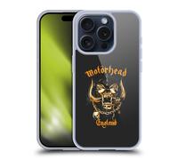 UFFICIALE MOTORHEAD LOGO CUSTODIA COVER MORBIDA IN GEL PER APPLE iPHONE TELEFONI