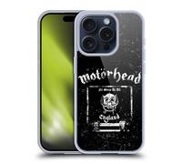 UFFICIALE MOTORHEAD LOGO CUSTODIA COVER MORBIDA IN GEL PER APPLE iPHONE TELEFONI