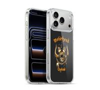 UFFICIALE MOTORHEAD LOGO CUSTODIA COVER MORBIDA IN GEL PER APPLE iPHONE TELEFONI