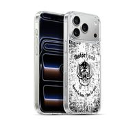 UFFICIALE MOTORHEAD LOGO CUSTODIA COVER MORBIDA IN GEL PER APPLE iPHONE TELEFONI