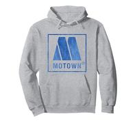 Ufficiale Motown Logo R&B Soul Detroit Vintage Etichetta Felpa con Cappuccio
