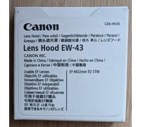 UFFICIALE NUOVO paraluce Canon EW-43 / Giappone / POSTA AEREA con TRACCIAMENTO
