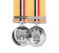 Ufficiale Op Telic Iraq Dimensione Standard Medaglia, Clasp E Nastro (100% UK IN