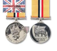 Ufficiale Op Telic Iraq Dimensione Standard Medaglia E Nastro (100% UK Fatto