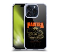 UFFICIALE PANTERA ARTE CUSTODIA COVER MORBIDA IN GEL PER APPLE iPHONE TELEFONI