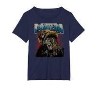 Ufficiale Pantera Cowboys from Hell Metal Vintage Band Maglietta, Donna Plus-Size, Navy, 3X
