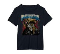 Ufficiale Pantera Cowboys from Hell Metal Vintage Band Maglietta, Donna Plus-Size, Nero, 4X