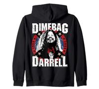 Ufficiale Pantera Dimebag Darrell Chitarra Rock Band Metal Felpa con Cappuccio