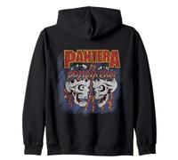 Ufficiale Pantera Domination 1990 Vintage Metal Band Retro Felpa con Cappuccio