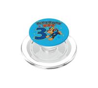 Ufficiale Paw Patrol Birthday Boy Chase Football Age 3 PopSockets PopGrip per MagSafe