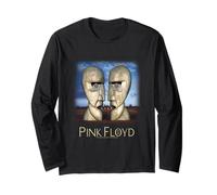 Ufficiale Pink Floyd Metal Heads Front And Back Maglia a Manica