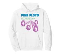 Ufficiale Pink Floyd One of These Days White Felpa con Cappuccio