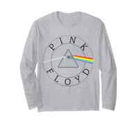 Ufficiale Pink Floyd Prism Black Maglia a Manica