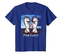 Ufficiale Pink Floyd The Division Bell Rock Maglietta, Bambini, Blu Reale, 2 Anni