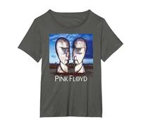 Ufficiale Pink Floyd The Division Bell Rock Maglietta, Donna Plus-Size, Asfalto, 5X