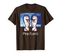 Ufficiale Pink Floyd The Division Bell Rock Maglietta, Uomo, Marrone, M