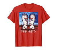 Ufficiale Pink Floyd The Division Bell Rock Maglietta, Uomo, Rosso, XXL