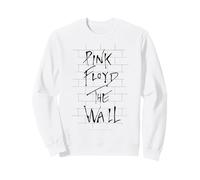 Ufficiale Pink Floyd The Wall Album Cover Bianco Musica Felpa