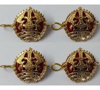 Ufficiale Rango Distintivi Verso Uccelli Insignia Piccolo Split Pin Pips 2 Paia