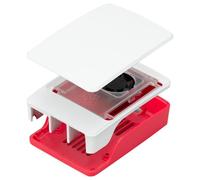 Ufficiale Raspberry Pi 5 Custodia, Rosso e Bianco - SC1159