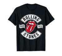 Ufficiale Rolling Stones Tour '78 Nero per Fan Vintage Maglietta