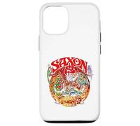 Ufficiale Saxon Forever Free Heavy Metal Band Vintage Custodia per iPhone 12/12 Pro