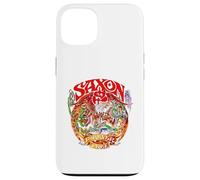 Ufficiale Saxon Forever Free Heavy Metal Band Vintage Custodia per iPhone 13