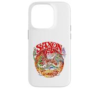 Ufficiale Saxon Forever Free Heavy Metal Band Vintage Custodia per iPhone 14 Pro