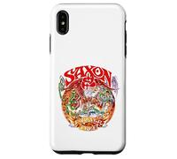 Ufficiale Saxon Forever Free Heavy Metal Band Vintage Custodia per iPhone XS Max