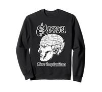 Ufficiale Saxon More Inspiration Band Heavy Metal Rock Felpa