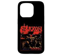 Ufficiale Saxon Unleash the Beast Heavy Metal Band Custodia per iPhone 15 Pro