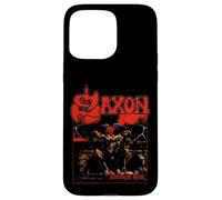 Ufficiale Saxon Unleash the Beast Heavy Metal Band Custodia per iPhone 15 Pro Max