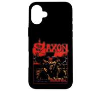 Ufficiale Saxon Unleash the Beast Heavy Metal Band Custodia per iPhone 16 Plus