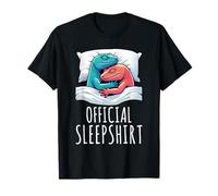 Ufficiale Sleepshirt Gecko Sarcastico Sleeping Animals Sleep Maglietta
